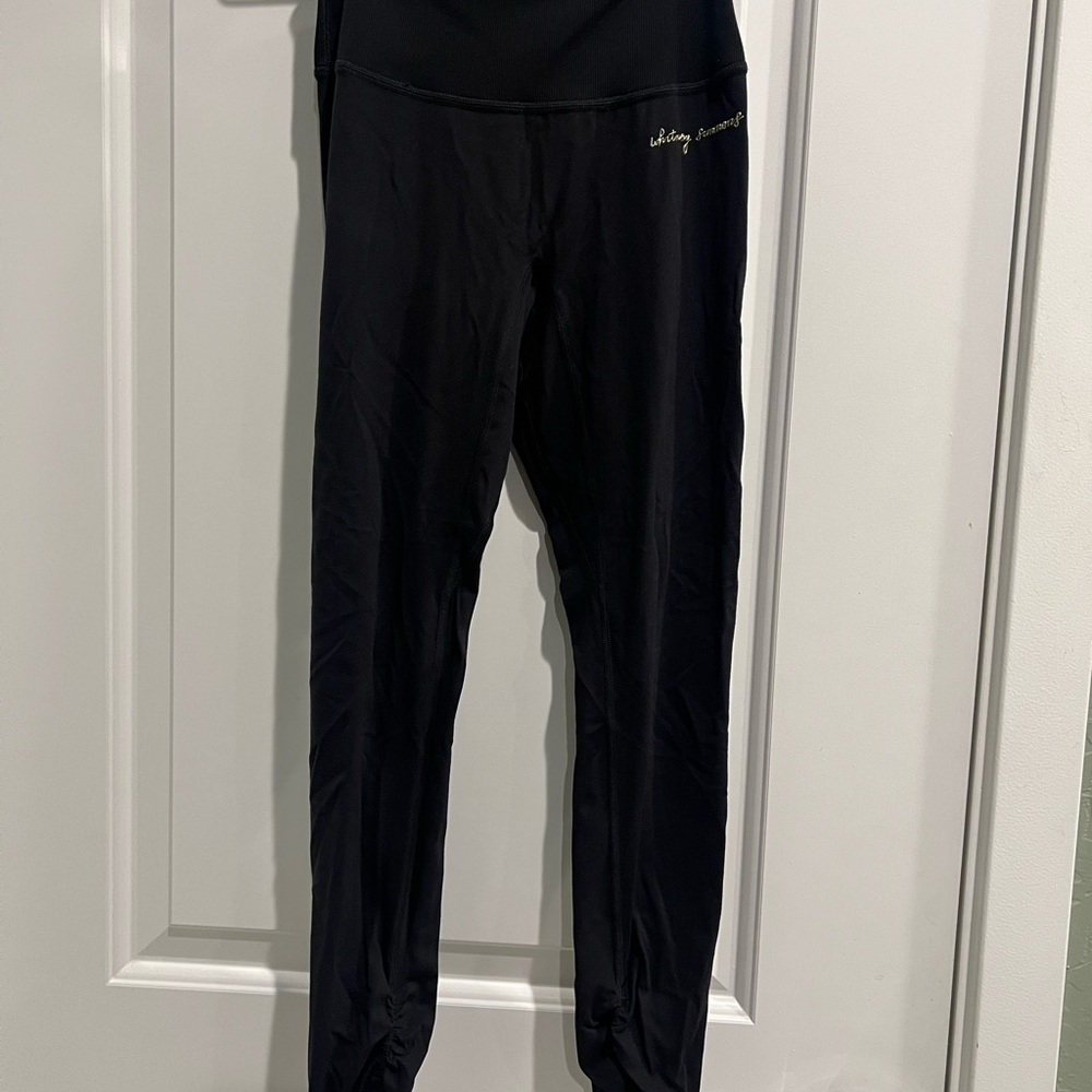 Gymshark Black Leggings Whitney Simmons collab
